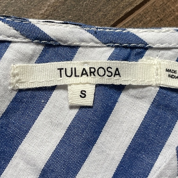 Tularosa Oleana One Shoulder Crop Top striped S - Picture 5 of 5